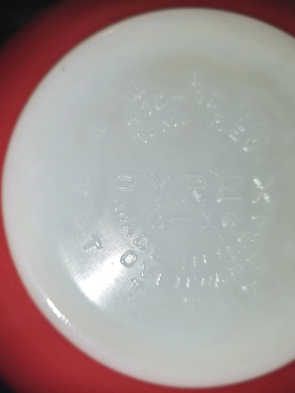 Pyrex Red Hostess 12 Oz Set Of 3